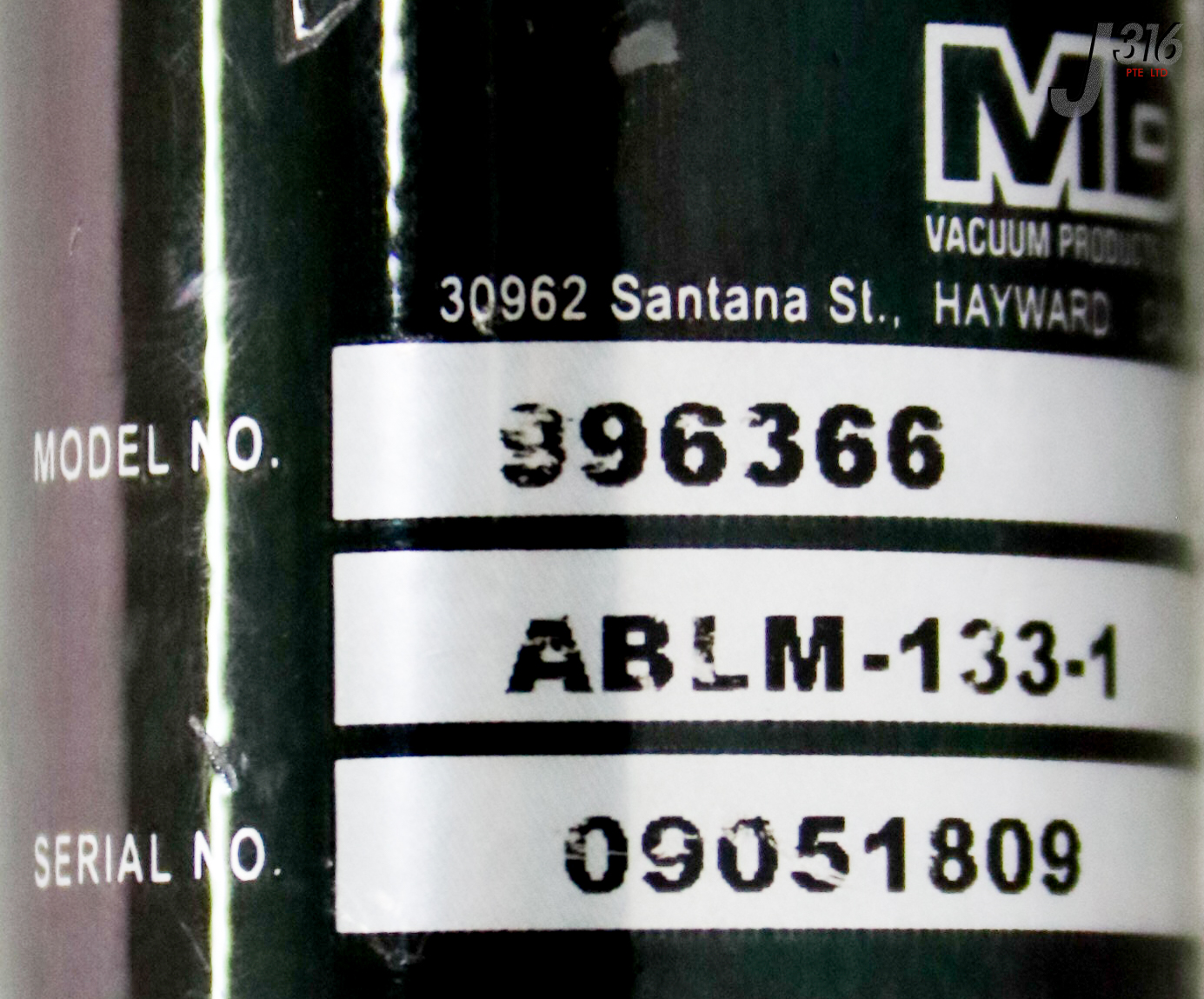 35733 MDC PNEUMATIC LINEAR MOTION FEEDTHROUGH (PARTS) ABLM-133-1